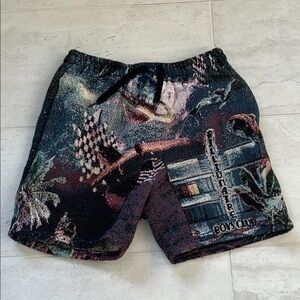 Billionaire Boys Club Artistic Patterned Men's Shorts